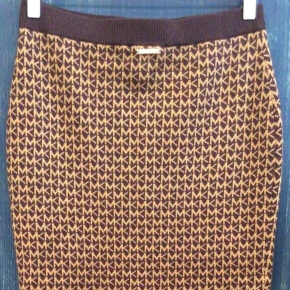 Michael Kors Women Skirt Small Pull on Warm Winter Stretch NWT - Picture 2 of 12